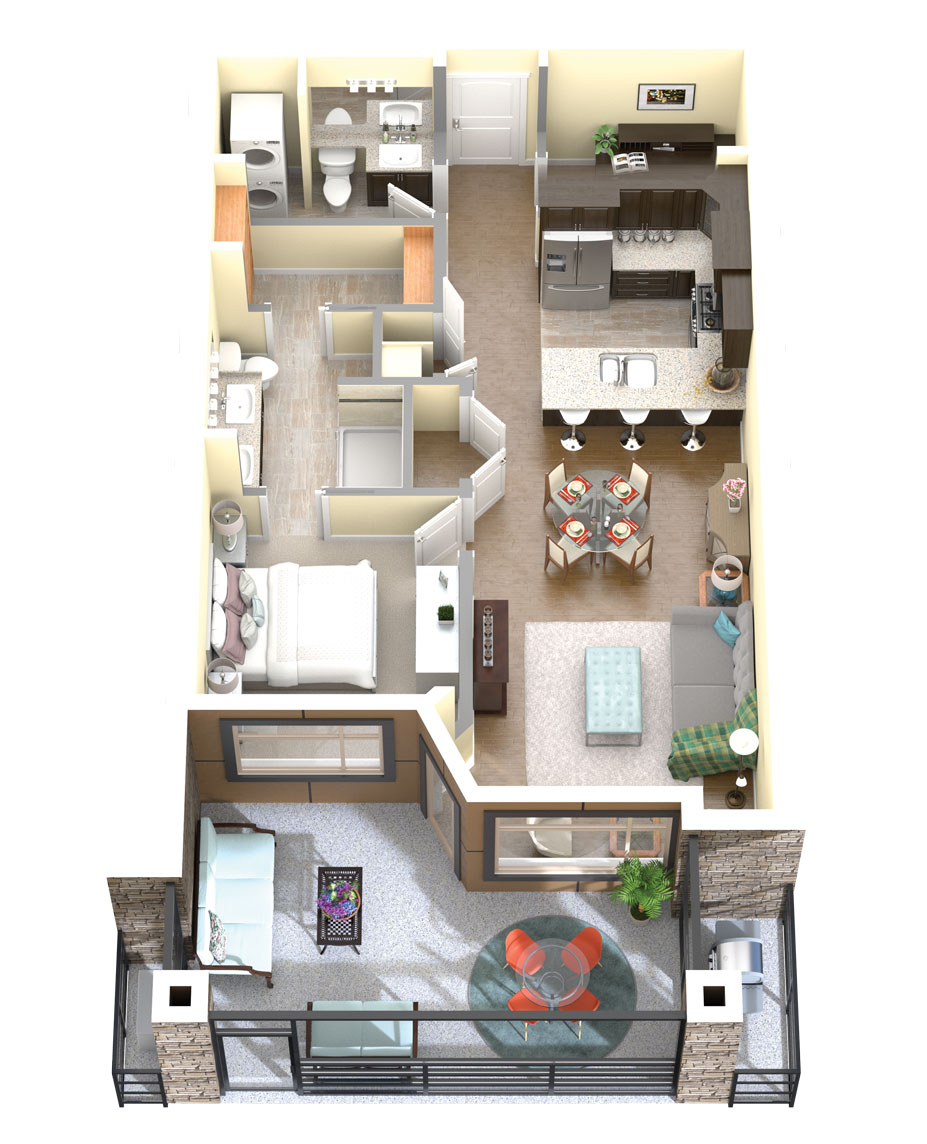 1 Bedroom Den Plans Yorkson Downs